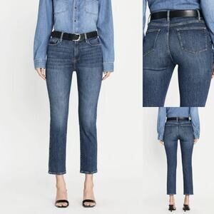 Frame Le High Straight in Bestia Straight Leg Jeans Size 25‎ NWT